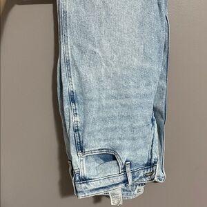Light Blue Denim Mom Jeans